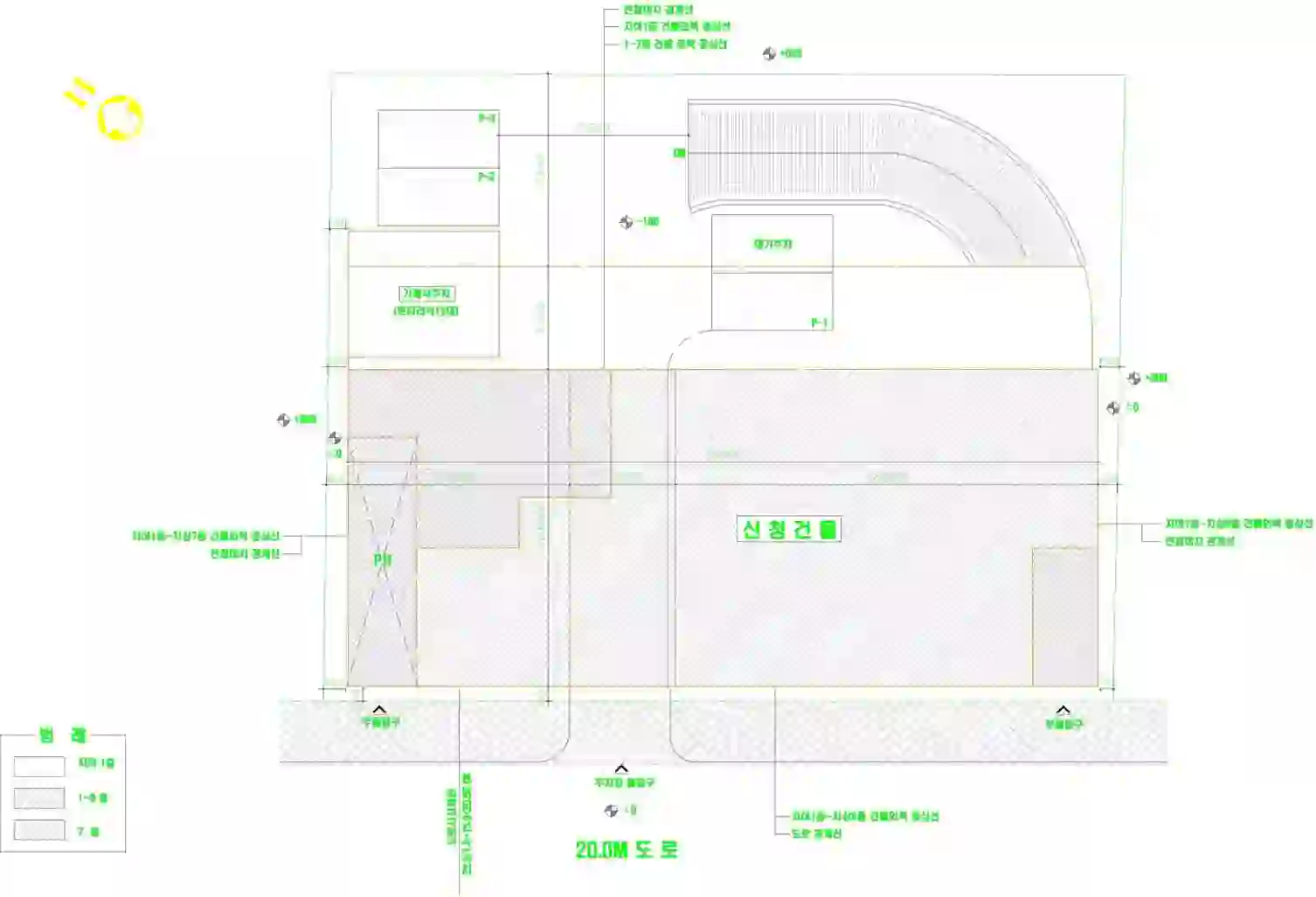 독산동 오피스텔 배치도 이미지